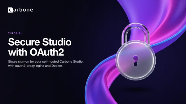Carbone Studio authentication (self hosted installation) with Oauth2 identity provider