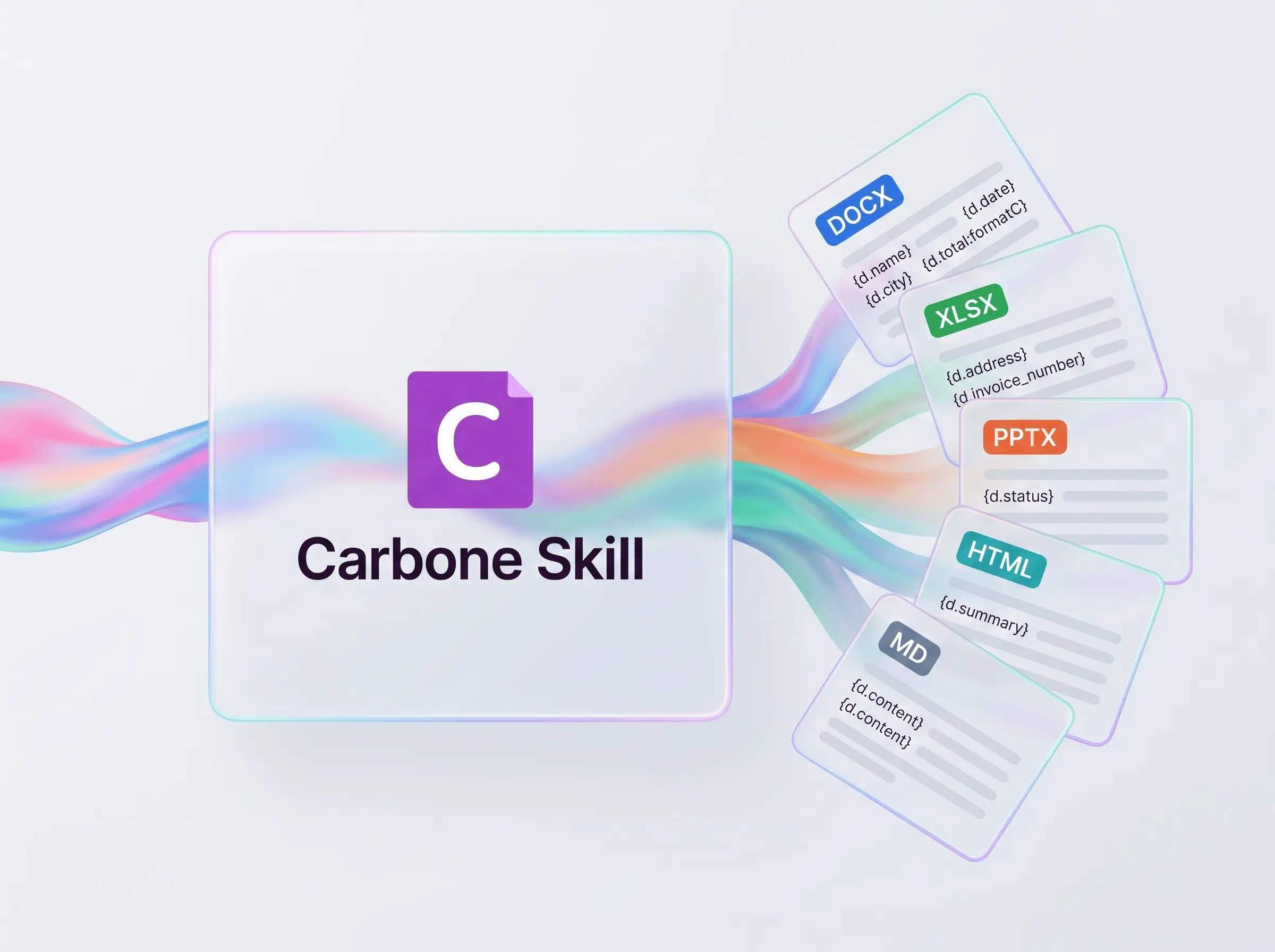 The Carbone Skill teaches an AI to build and repair templates