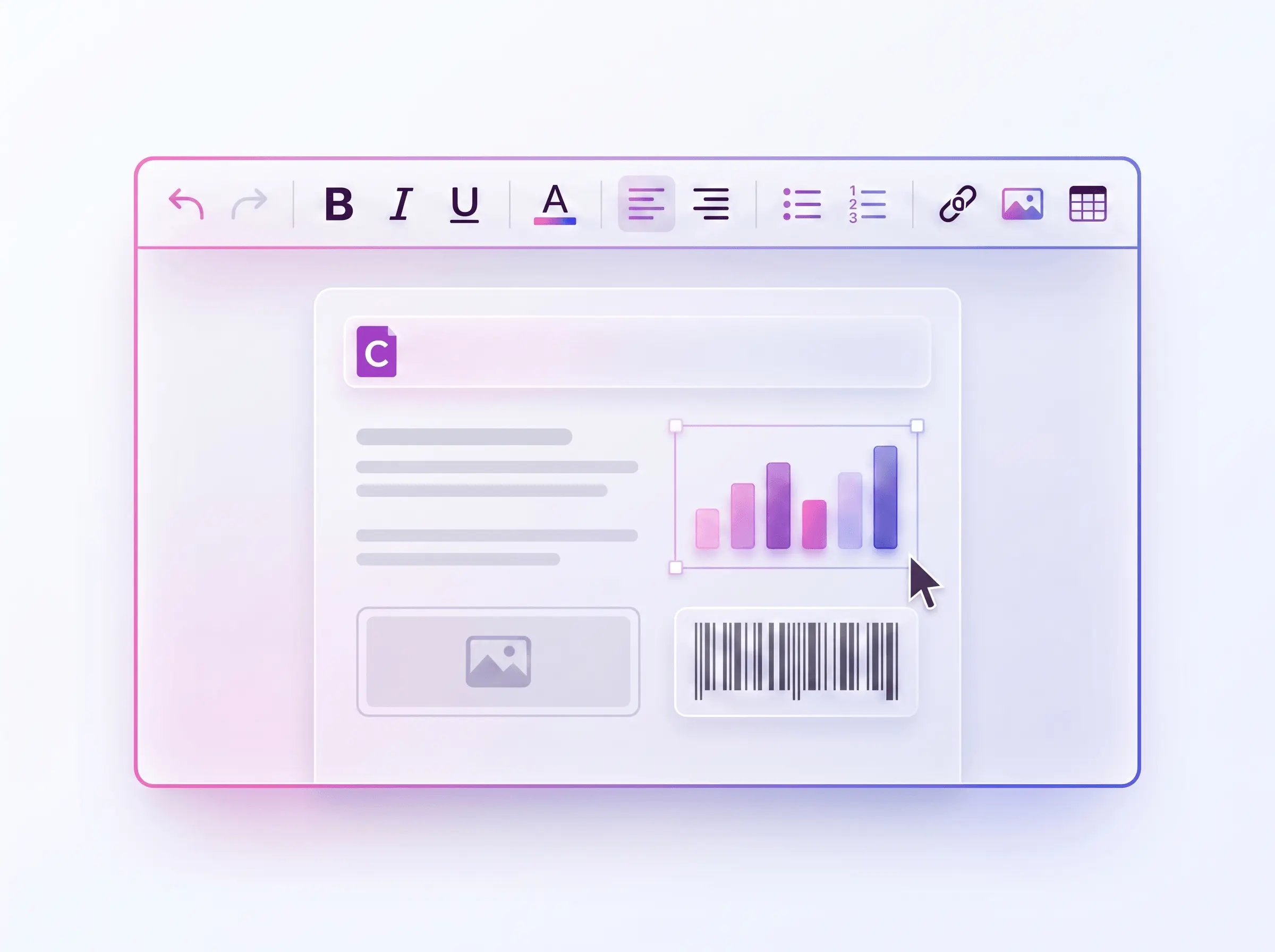 Build templates by hand or with AI, your brand stays yours
