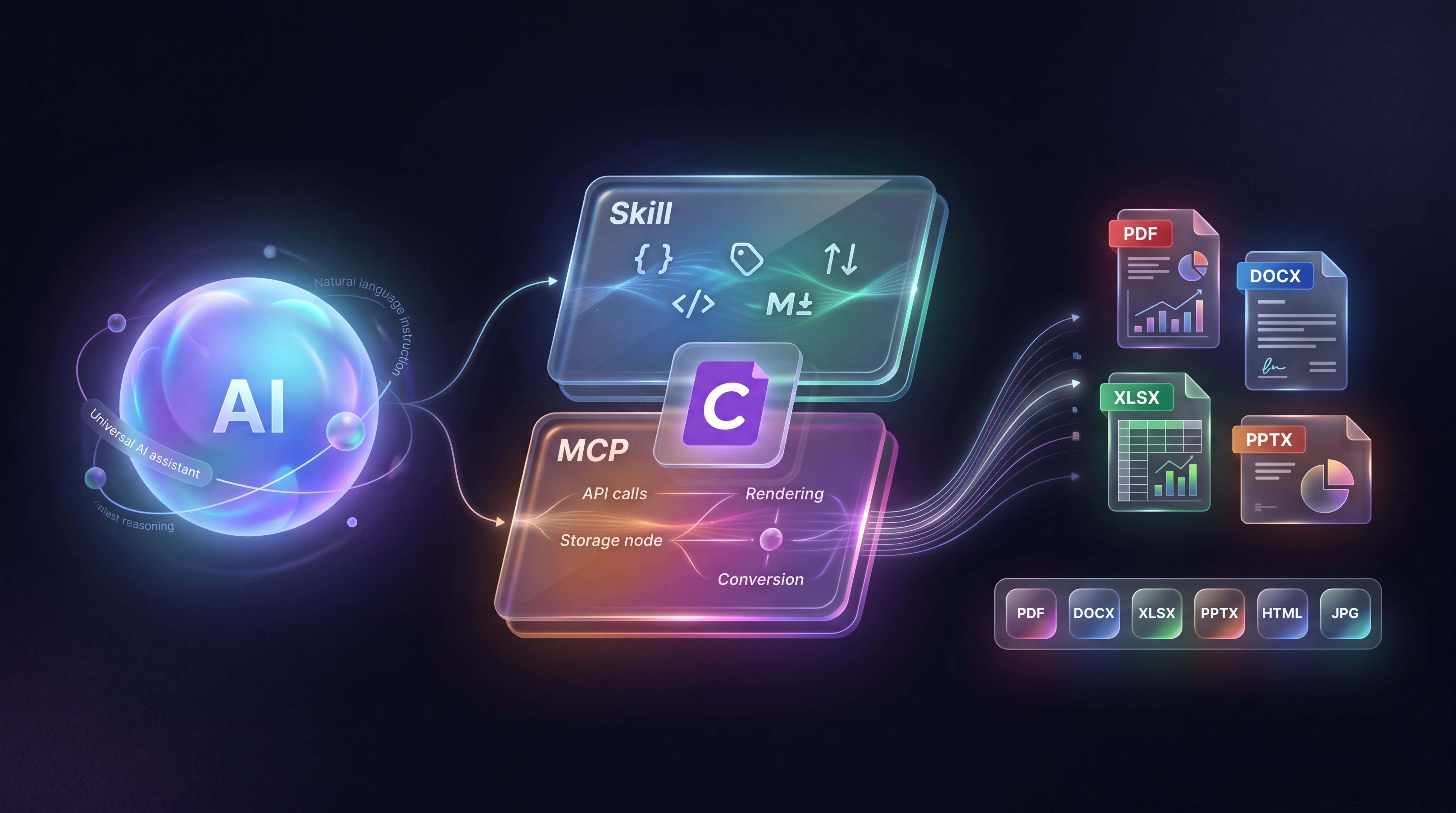 Carbone Skill and MCP: render documents from ChatGPT and Custom GPTs illustration