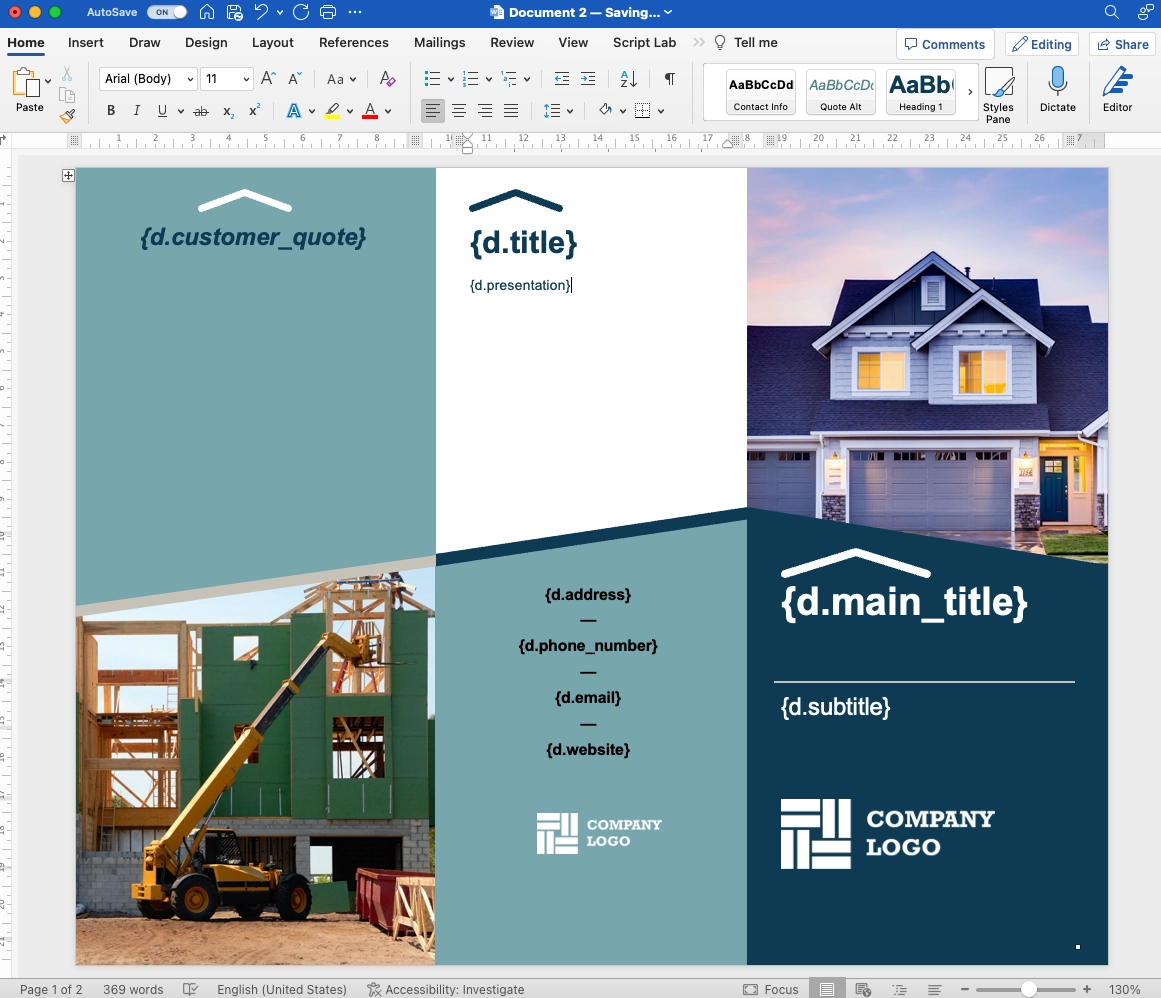 Avoid wasting time on coding your PDF document illustration
