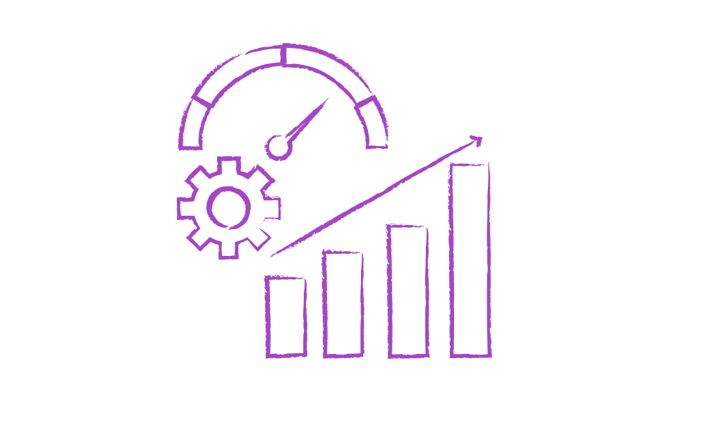 Scalability / Modern / Future prof / High-performance illustration