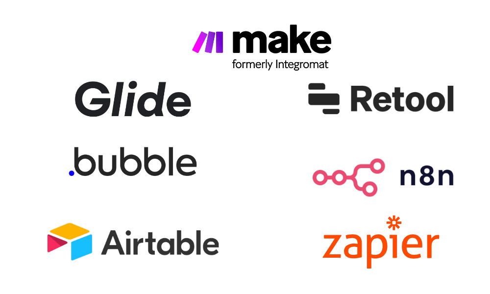 Other NoCode tools illustration
